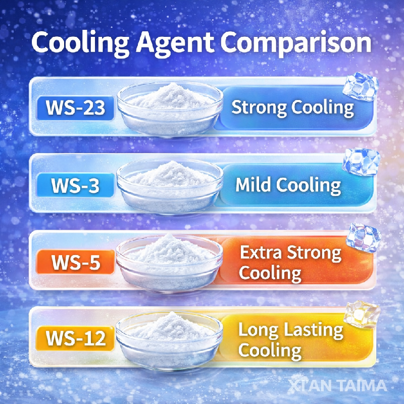 Cooling Agent WS-27 - High purity mild cooling powder for premium food and beverage formulations
